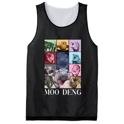 Baby Pygmy Hippo Moo Deng Era Mesh Reversible Basketball Jersey Tank