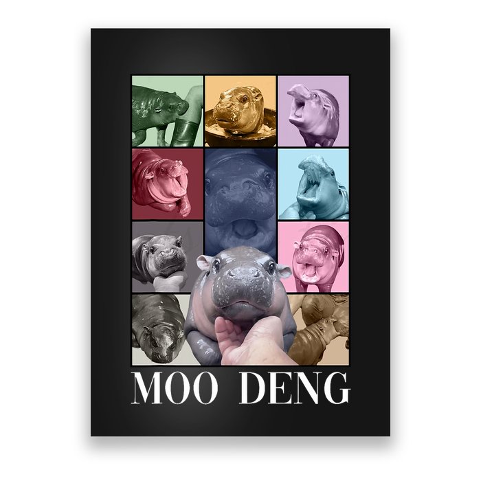 Baby Pygmy Hippo Moo Deng Era Poster