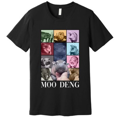 Baby Pygmy Hippo Moo Deng Era Premium T-Shirt