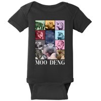 Baby Pygmy Hippo Moo Deng Era Baby Bodysuit