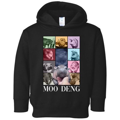 Baby Pygmy Hippo Moo Deng Era Toddler Hoodie