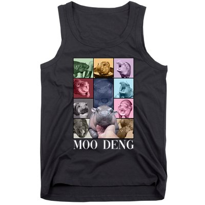 Baby Pygmy Hippo Moo Deng Era Tank Top