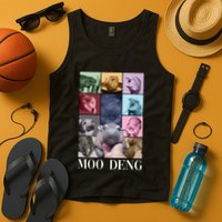 Baby Pygmy Hippo Moo Deng Era Tank Top