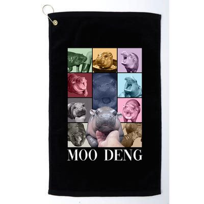 Baby Pygmy Hippo Moo Deng Era Golf Towel