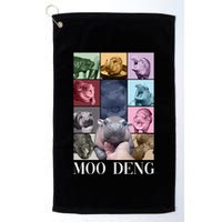 Baby Pygmy Hippo Moo Deng Era Golf Towel