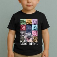 Baby Pygmy Hippo Moo Deng Era Toddler T-Shirt