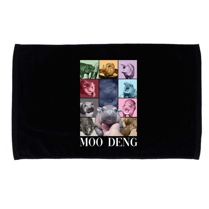 Baby Pygmy Hippo Moo Deng Era Microfiber Hand Towel