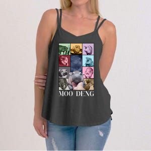 Baby Pygmy Hippo Moo Deng Era Women's Strappy Tank