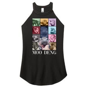 Baby Pygmy Hippo Moo Deng Era Women's Perfect Tri Rocker Tank