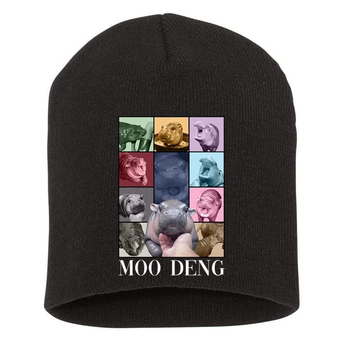 Baby Pygmy Hippo Moo Deng Era Short Acrylic Beanie