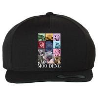 Baby Pygmy Hippo Moo Deng Era Wool Snapback Cap