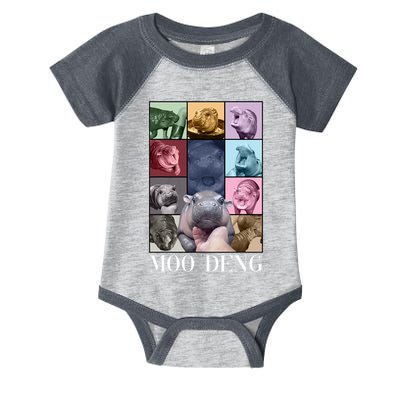 Baby Pygmy Hippo Moo Deng Era Infant Baby Jersey Bodysuit
