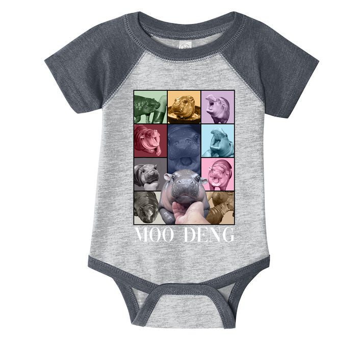 Baby Pygmy Hippo Moo Deng Era Infant Baby Jersey Bodysuit