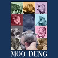 Baby Pygmy Hippo Moo Deng Era Infant Baby Jersey Bodysuit