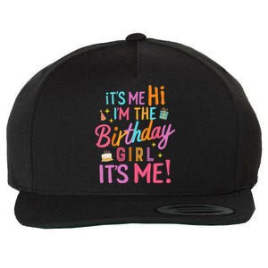 Birthday Party Hi Its Me Im The Birthday Girlx Wool Snapback Cap