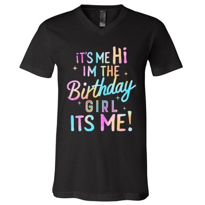 Birthday Party Hi Its Me Im The Birthday V-Neck T-Shirt