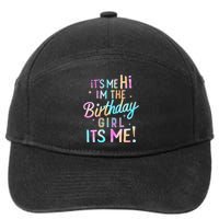 Birthday Party Hi Its Me Im The Birthday 7-Panel Snapback Hat