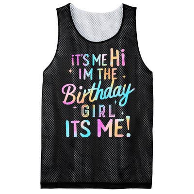 Birthday Party Hi Its Me Im The Birthday Mesh Reversible Basketball Jersey Tank