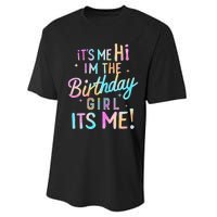 Birthday Party Hi Its Me Im The Birthday Performance Sprint T-Shirt