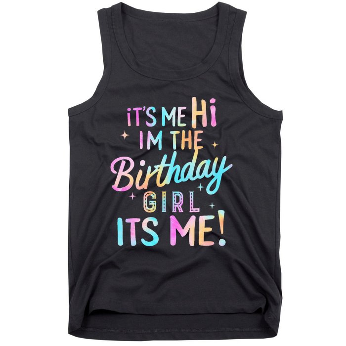 Birthday Party Hi Its Me Im The Birthday Tank Top