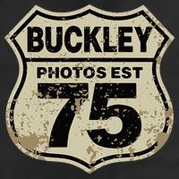 Buckley Photos Highway Sign 7 Panel Mesh Trucker Snapback Hat
