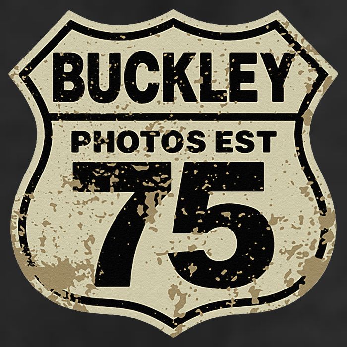 Buckley Photos Highway Sign 7 Panel Mesh Trucker Snapback Hat