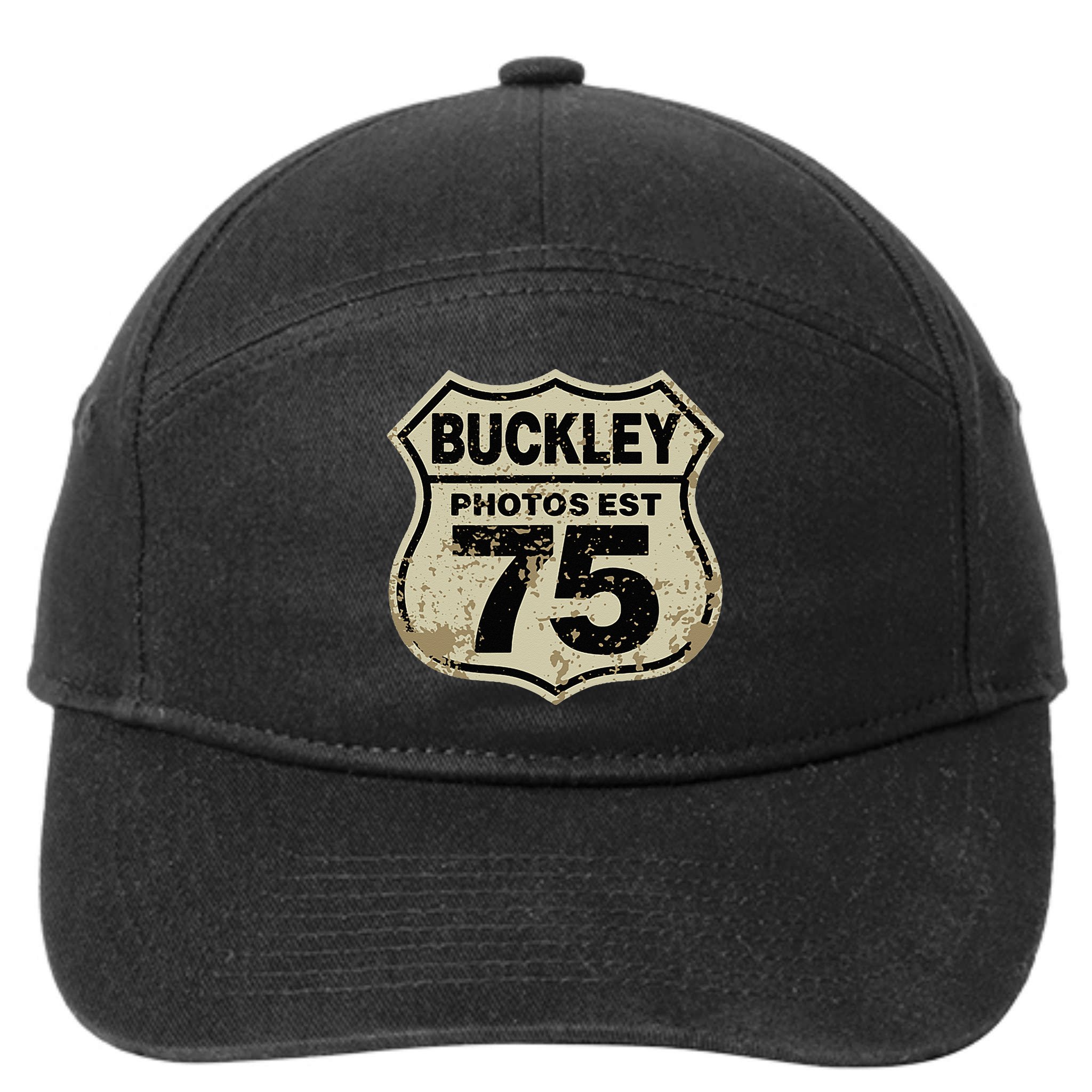 Buckley Photos Highway Sign 7-Panel Snapback Hat