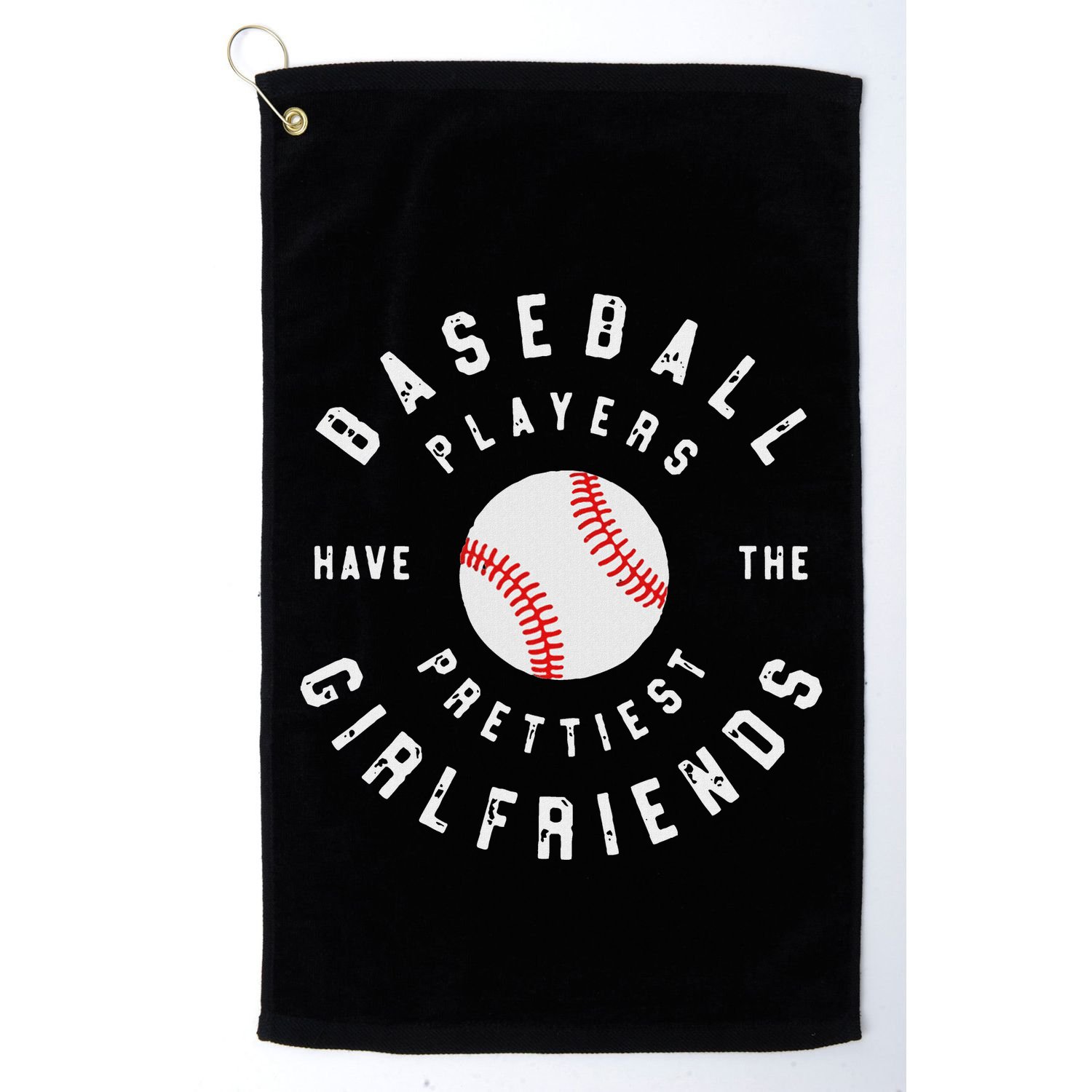 Baseball Players Have The Prettiest Girlfriends Sport Lover Golf Towel