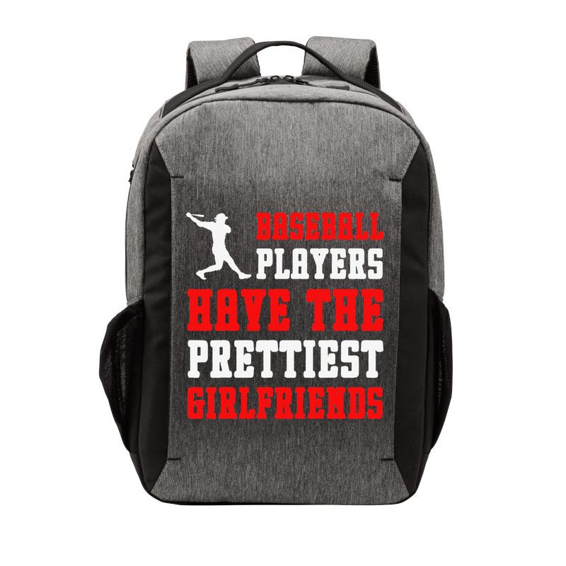Baseball Players Have The Prettiest Girlfriends Sports Lover Vector Backpack