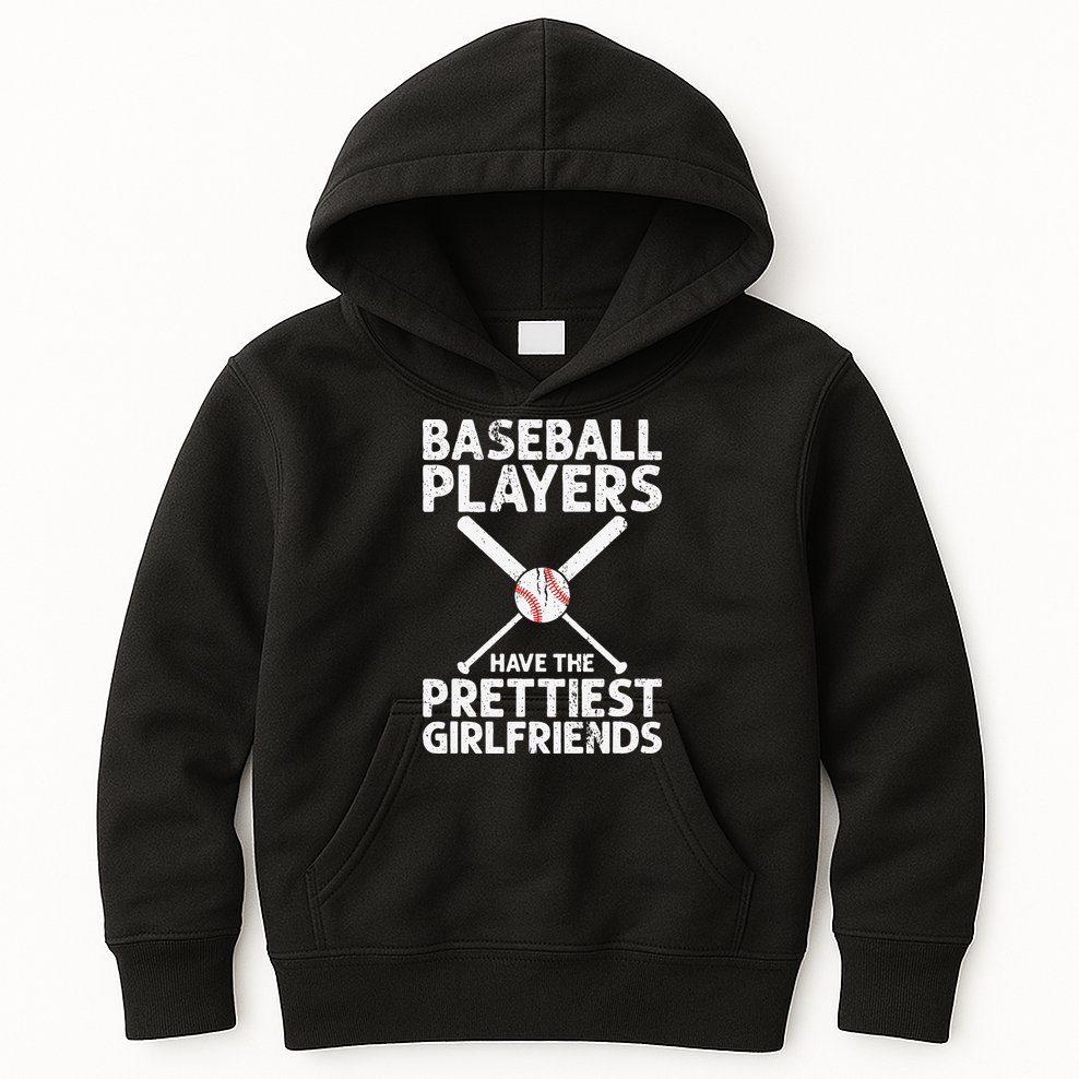  Baseball Players Have The Prettiest Girlfriends Kids Hoodie