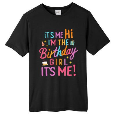 Birthday Party Hi Its Me Im The Birthday Tall Fusion ChromaSoft Performance T-Shirt