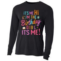 Birthday Party Hi Its Me Im The Birthday Cooling Performance Long Sleeve Crew