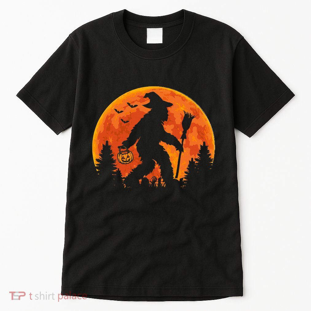 Bigfoot Pumpkin Halloween Costume Sasquatch Tall T-Shirt