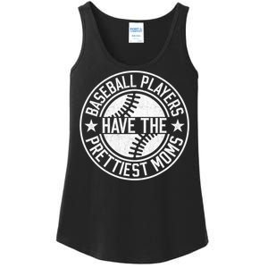 Baseball Players Have The Prettiest Moms Funny Baseball Ladies Essential Tank