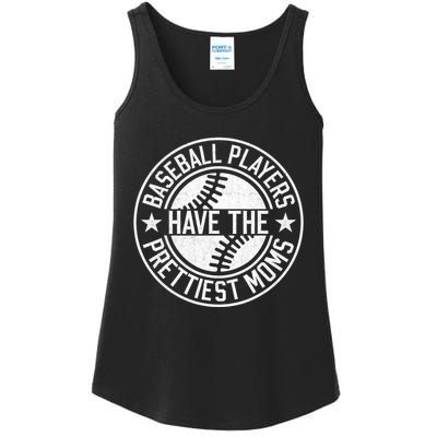 Baseball Players Have The Prettiest Moms Funny Baseball Ladies Essential Tank