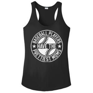 Baseball Players Have The Prettiest Moms Funny Baseball Ladies PosiCharge Competitor Racerback Tank