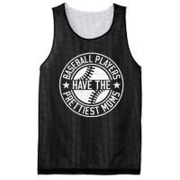 Baseball Players Have The Prettiest Moms Funny Baseball Mesh Reversible Basketball Jersey Tank