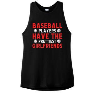 Baseball players have the prettiest girlfriends baseball Ladies PosiCharge Tri-Blend Wicking Tank