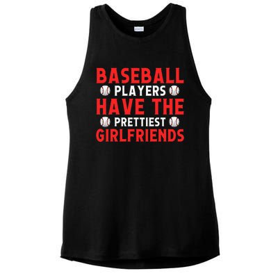 Baseball players have the prettiest girlfriends baseball Ladies PosiCharge Tri-Blend Wicking Tank