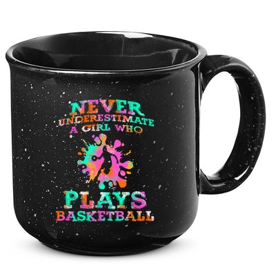Basketball Player Hoops Streetball Baller Basketball Gift 15oz Campfire Ceramic Mug