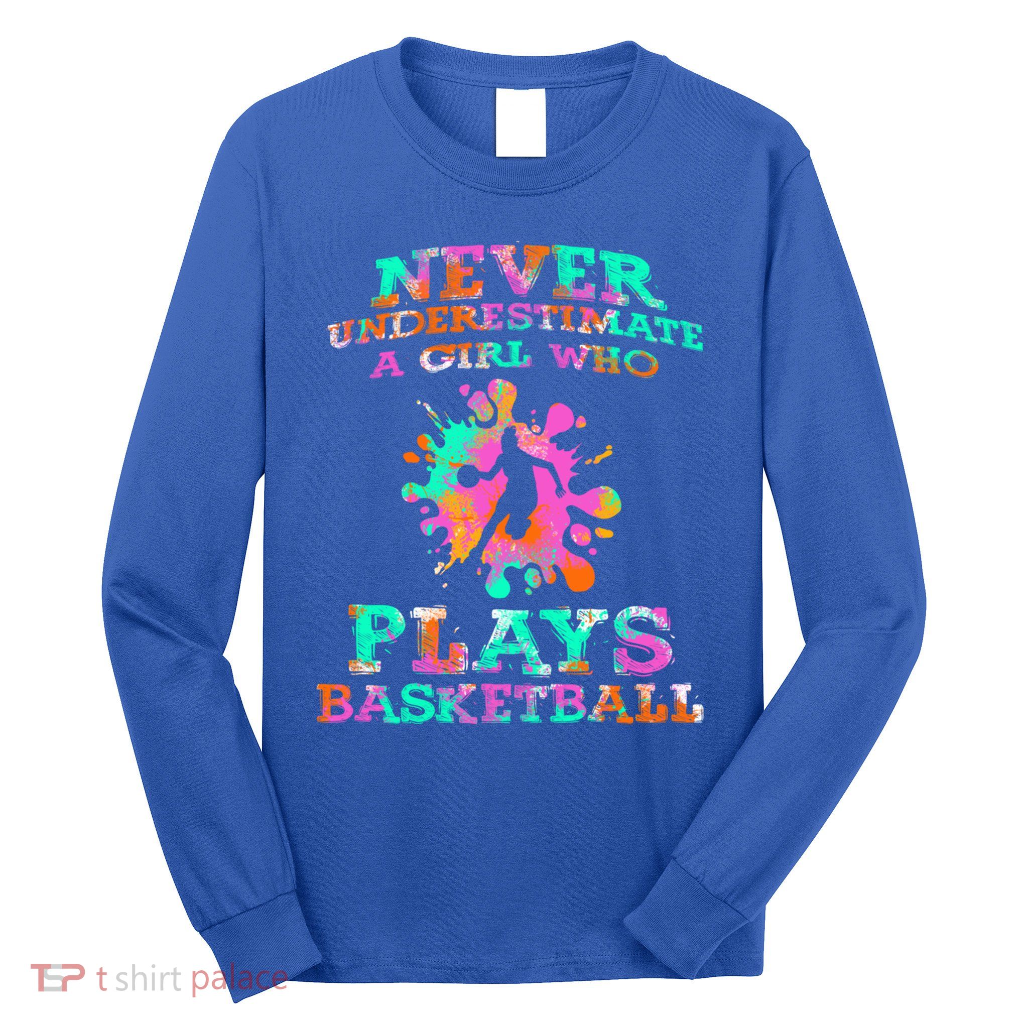 Basketball Player Hoops Streetball Baller Basketball Gift Long Sleeve Shirt