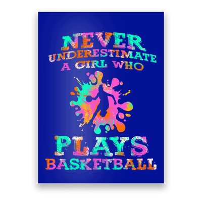 Basketball Player Hoops Streetball Baller Basketball Gift Poster