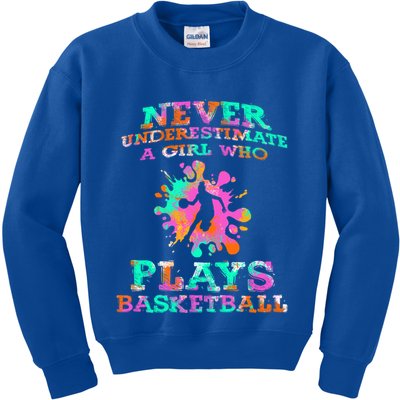 Basketball Player Hoops Streetball Baller Basketball Gift Kids Sweatshirt