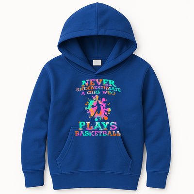 Basketball Player Hoops Streetball Baller Basketball Gift Kids Hoodie