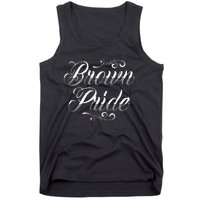 Brown Pride Hispanic Latino American Chicano Mexican Tank Top