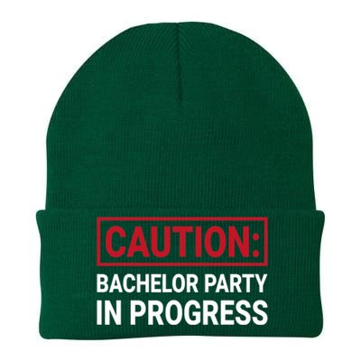 Bachelor Party In Progress Stag Groomsmen Getaway Wedding Knit Cap Winter Beanie