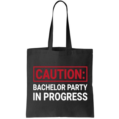 Bachelor Party In Progress Stag Groomsmen Getaway Wedding Bag