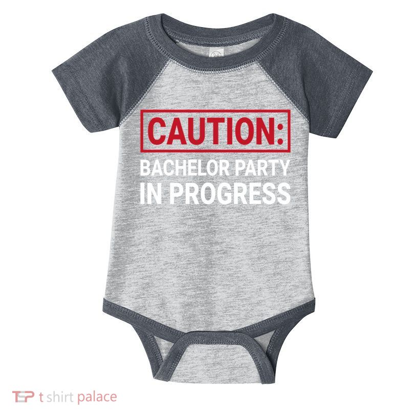 Bachelor Party In Progress Stag Groomsmen Getaway Wedding Infant Baby Jersey Bodysuit