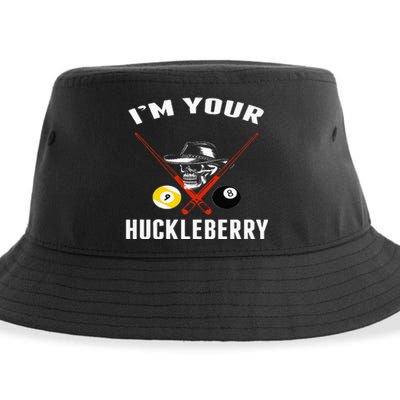 Billiards Pool Im Your Huckleberry Sustainable Bucket Hat