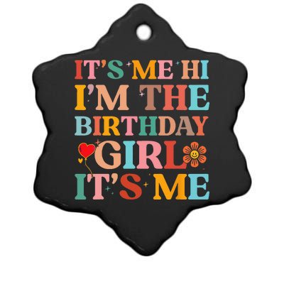 Birthday Party Its Me Hi Im The Birthday Its Me Ceramic Star Ornament